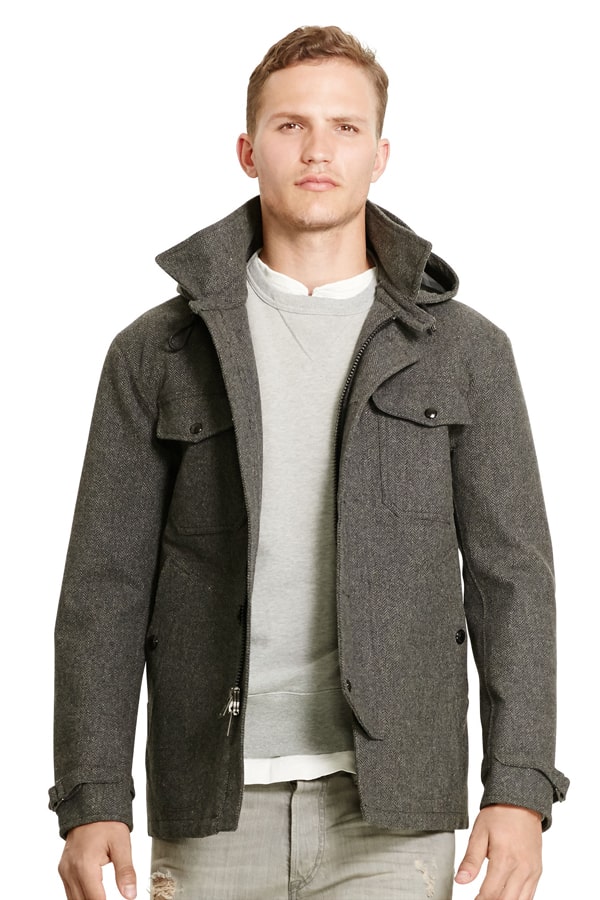 Ralph Lauren Bonded Wool Deck Jacket