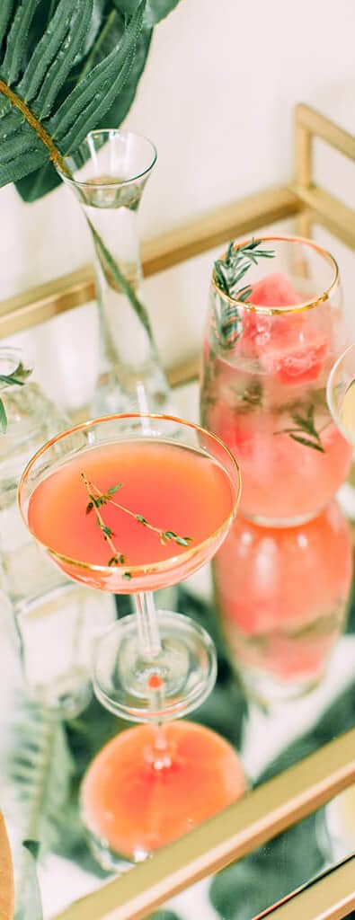 Strawberry Thyme Sparkler | Best Cocktail Recipes
