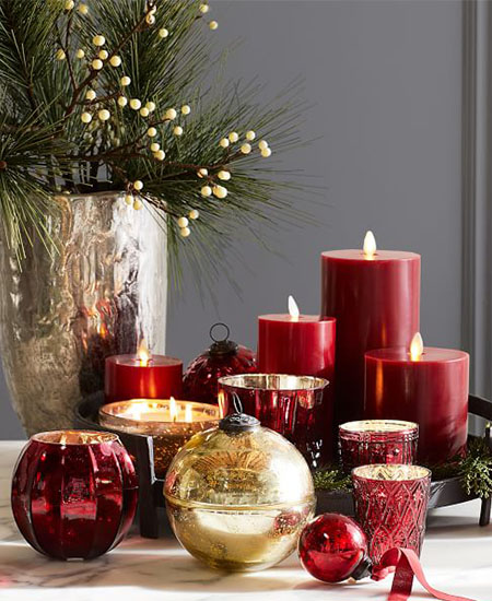 Candles from Pottery Barn