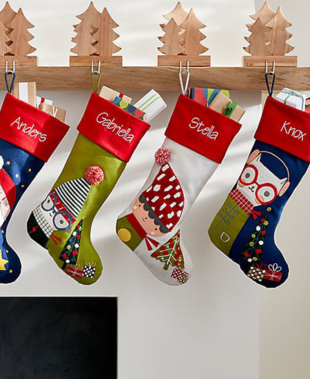Stockings from Crate and Barrel